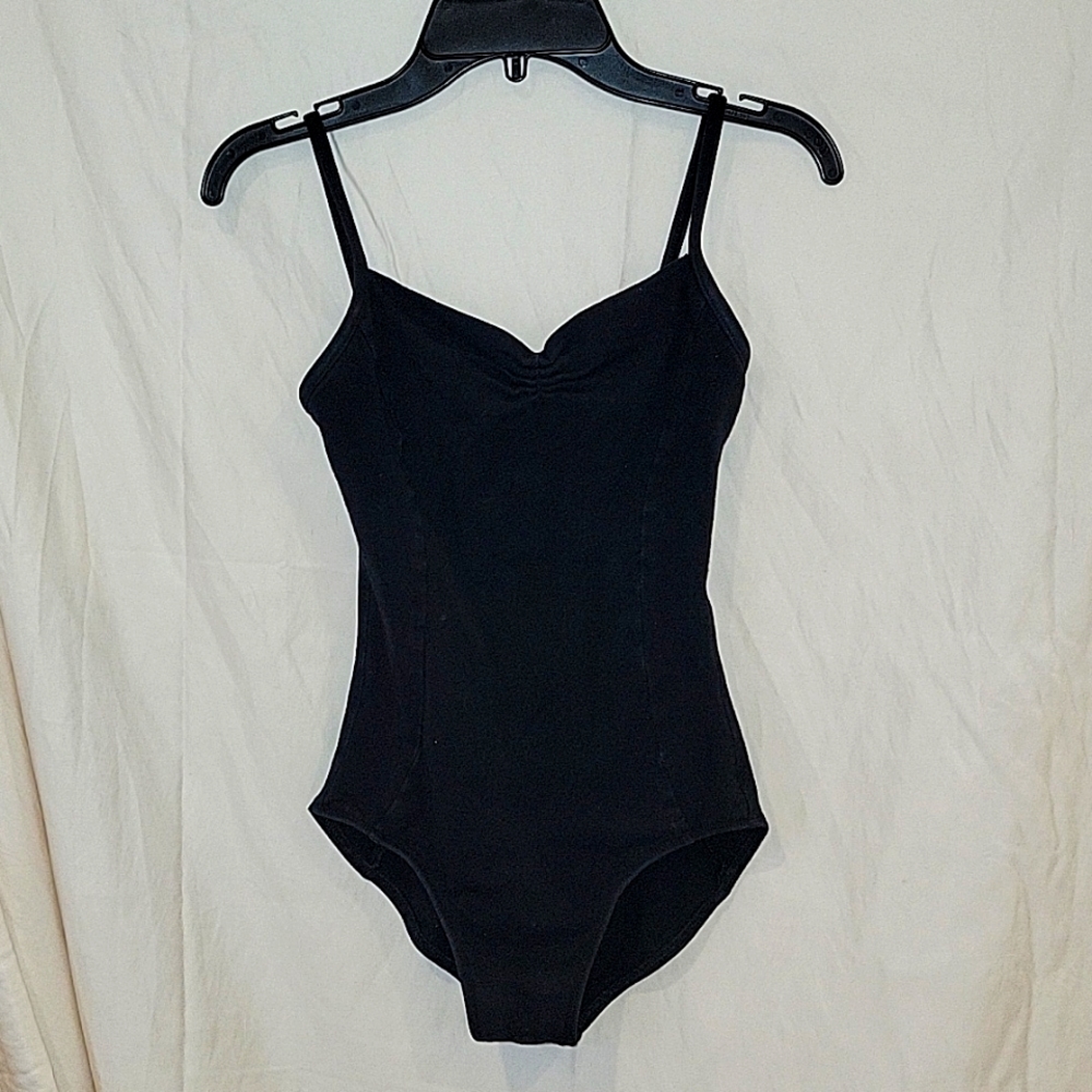 Wear moi black tank leotard